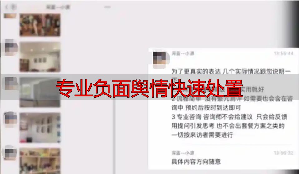专业负面舆情快速处置